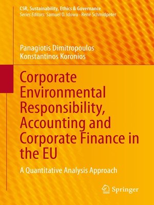 cover image of Corporate Environmental Responsibility, Accounting and Corporate Finance in the EU